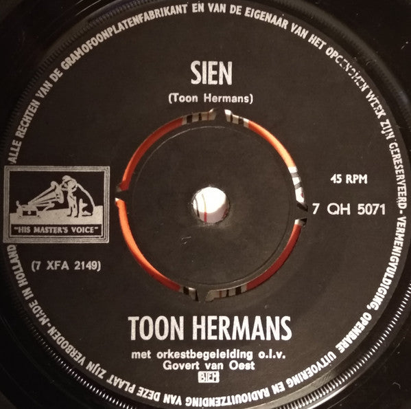 Toon Hermans : Sien (7", Single)