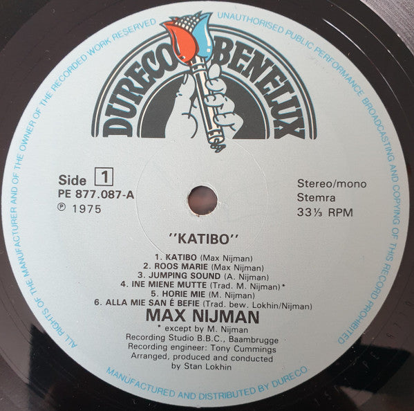 Max Nijman : Katibo (LP, Album, RE)