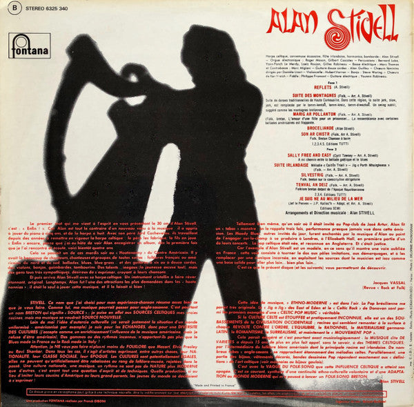 Alan Stivell : Reflets (LP, Album, RE)