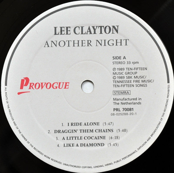Lee Clayton : Another Night (LP, Album)