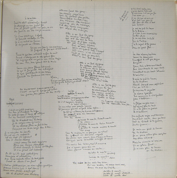 Julien Clerc : Liberté, Égalité, Fraternité Ou La Mort (LP, Album, Gat)