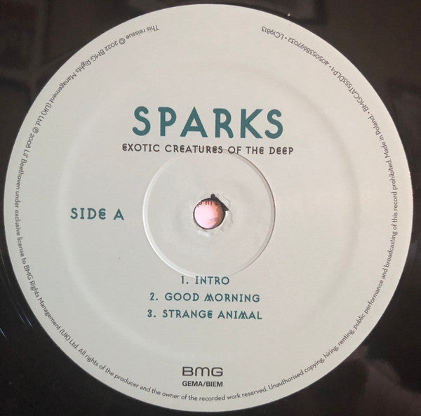 Sparks : Exotic Creatures Of The Deep (2xLP, Album, RE, RM, Gat)