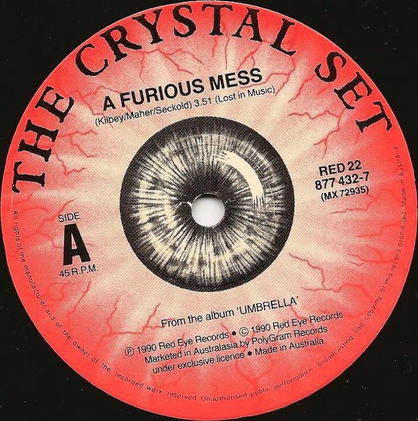 The Crystal Set : A Furious Mess (7", Single)