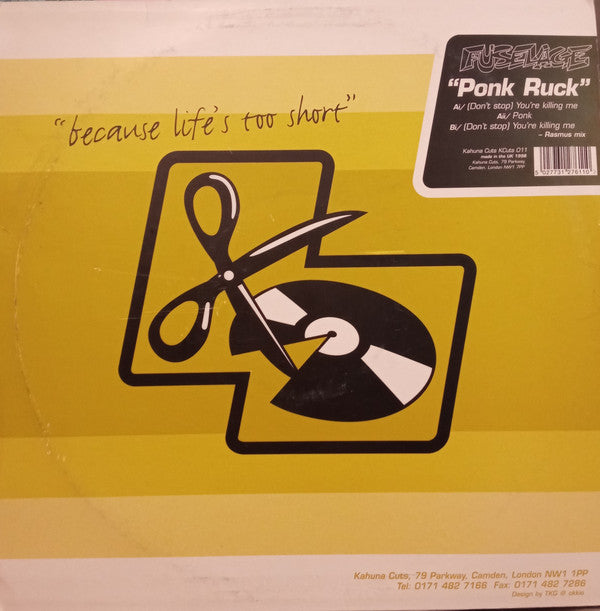 Fuselage : Ponk Ruck (12", Single)