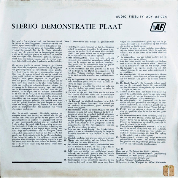 No Artist : Philips Presenteert Super Stereo Demonstratie (LP)