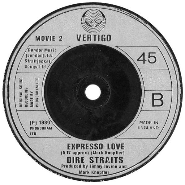 Dire Straits : Skateaway (7", Single)