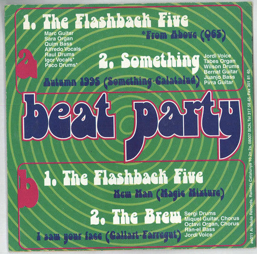 Various : Beat Party (7", EP, Comp, Red)