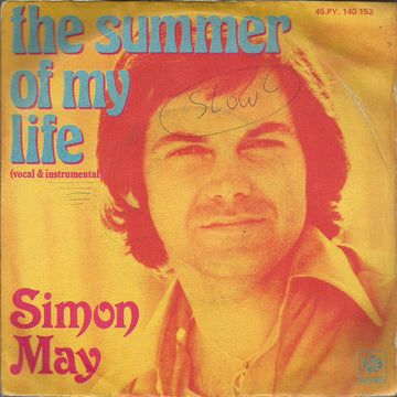 Simon May : The Summer Of My Life (7")