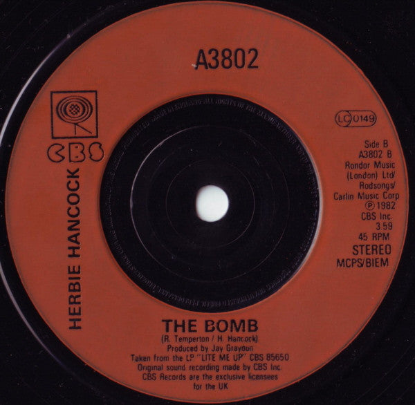 Herbie Hancock : Autodrive (7", Single, Inj)