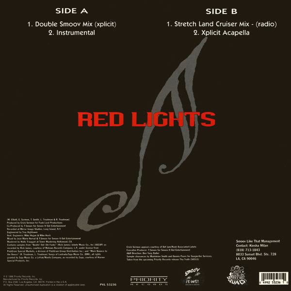 Tha Truth! : Red Lights (12")