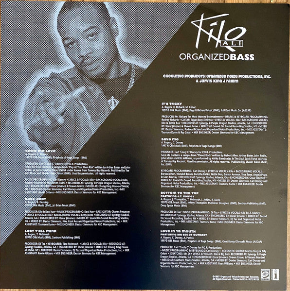 Kilo Ali : Organized Bass (2xLP, Album)