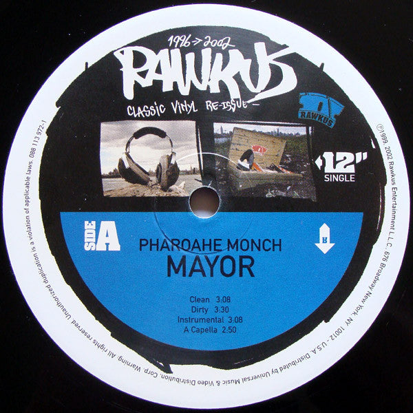Pharoahe Monch / Sir Menelik : Mayor / 7XL (12", RE)