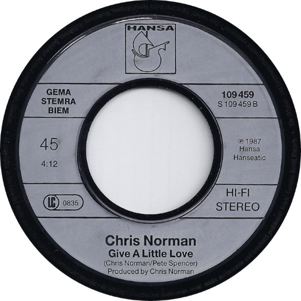 Chris Norman : Sarah (You Take My Breath Away) (7", Single)
