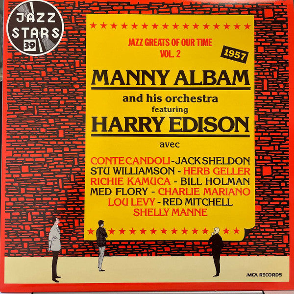 Manny Albam : The Jazz Greats Of Our Time - Vol. 2 (LP, Album)