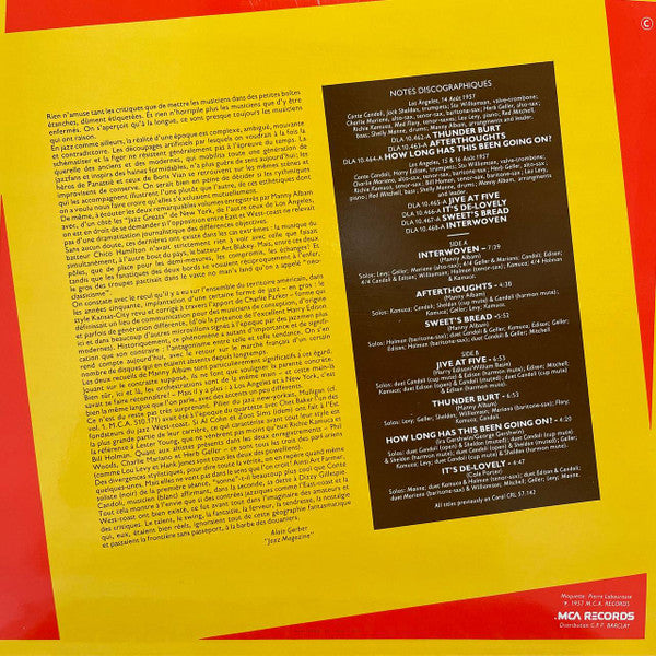 Manny Albam : The Jazz Greats Of Our Time - Vol. 2 (LP, Album)