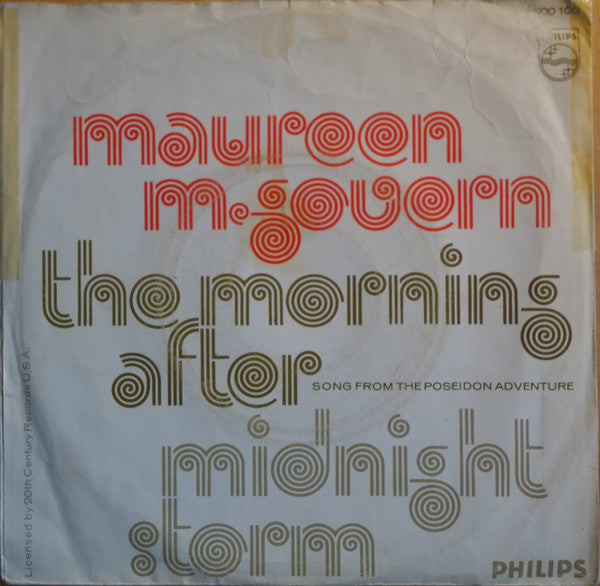Maureen McGovern : The Morning After / Midnight Storm (7", Single)
