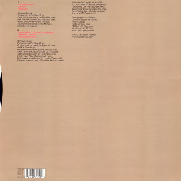 Pet Shop Boys : I Don't Know What You Want But I Can't Give It Any More (12")