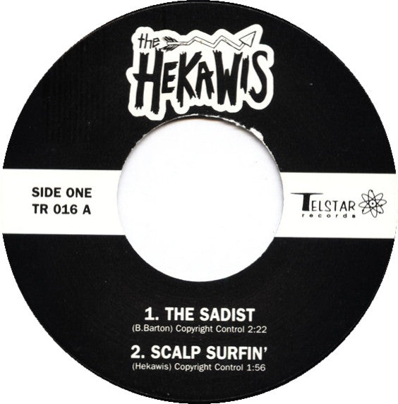 The Hekawis : Scalp Surfin' (7", EP)