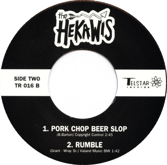 The Hekawis : Scalp Surfin' (7", EP)