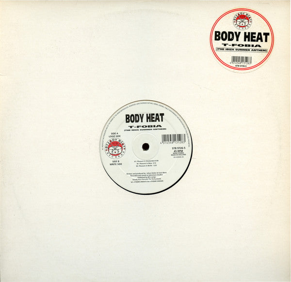 Body Heat : T-Fobia (12")