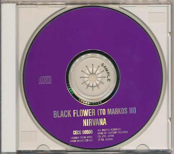 Nirvana (2) : Black Flower (To Markos 3) (CD, Album, RE)