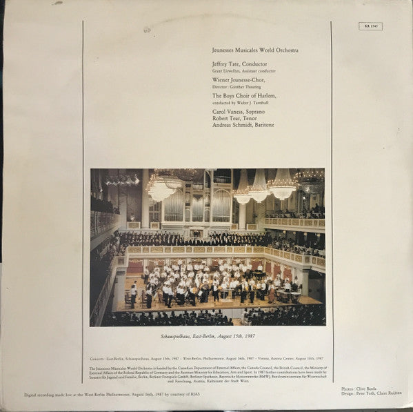 Benjamin Britten, Orchestre Mondial Des Jeunesses Musicales : War Requiem (2xLP)