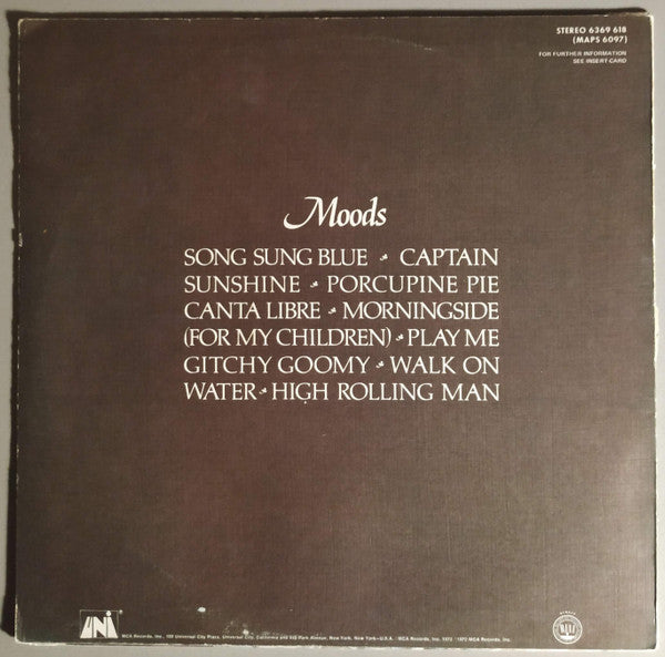 Neil Diamond : Moods (LP, Album)