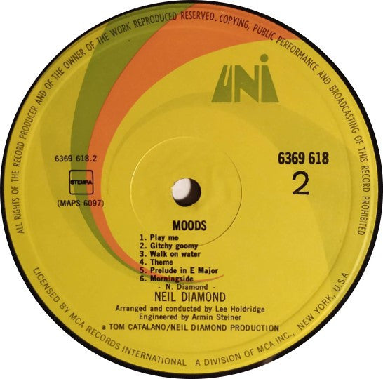 Neil Diamond : Moods (LP, Album)