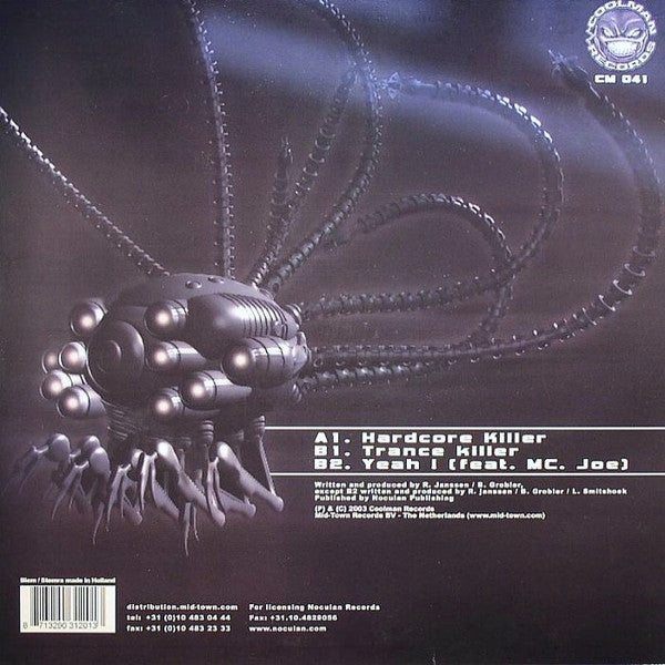 DJ Rob vs. Da Future : Hard Killer (12")