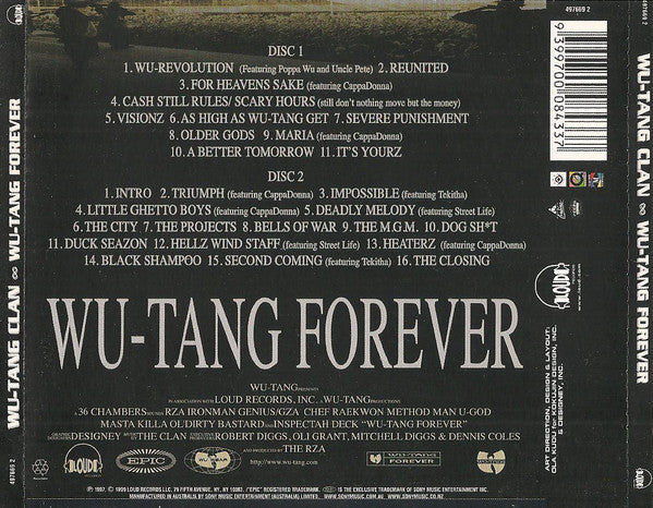 Wu-Tang Clan : Wu-Tang Forever (2xCD, Album, Enh, RE)