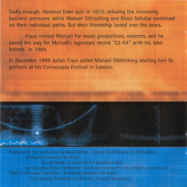 Ash Ra Tempel : Gin Rosé (At The Royal Festival Hall) (CD, Album)