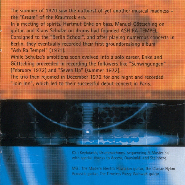 Ash Ra Tempel : Gin Rosé (At The Royal Festival Hall) (CD, Album)