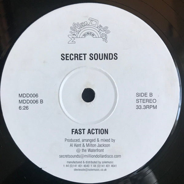 Secret Sounds : Fast Action / Feel Me (12")