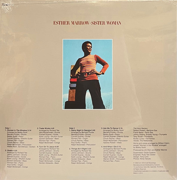 Esther Marrow : Sister Woman (LP, Album, RSD, RE, 180)