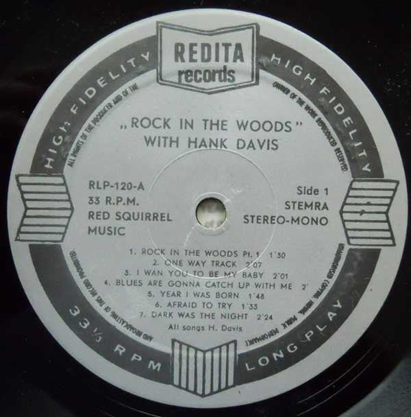 Hank Davis (2) : Rock In The Woods (LP, Comp)