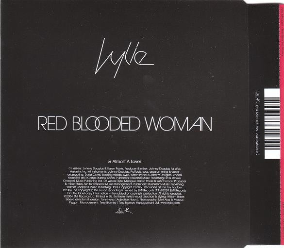 Kylie Minogue : Red Blooded Woman (CD, Single)