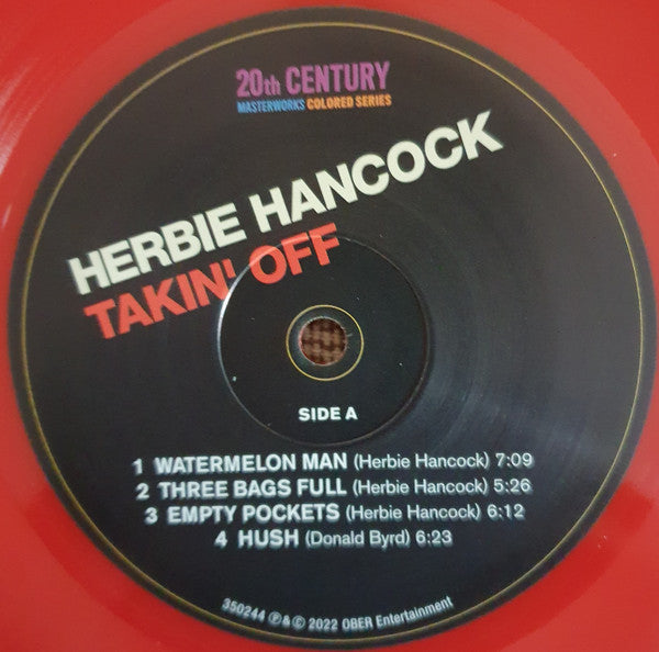 Herbie Hancock : Takin' Off (LP, Album, Ltd, RE, Red)