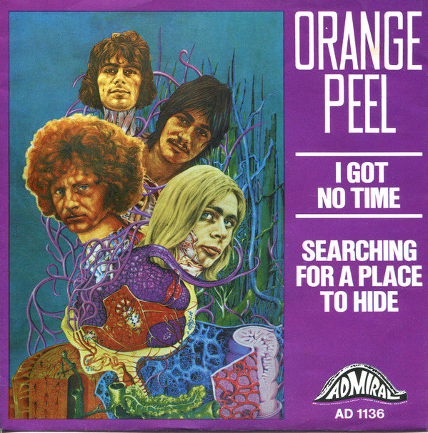 Orange Peel : I Got No Time / Searching For A Place To Hide (7", Single)