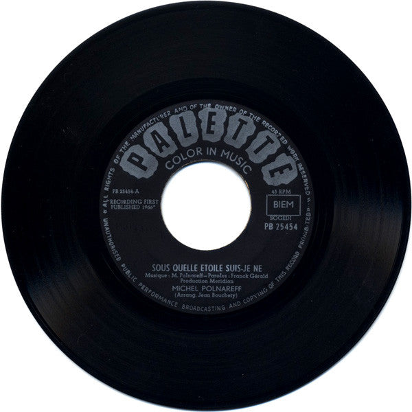 Michel Polnareff : Sous Quelle Etoile Suis-Je Né / L'Oiseau De Nuit (7", Single)
