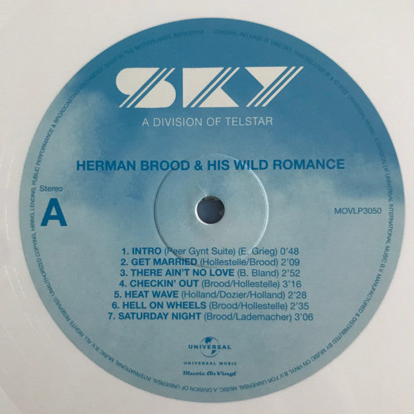 Herman Brood & His Wild Romance : Bühnensucht / Herman Brood Live (LP, Album, RSD, Ltd, Num, RE, Whi)