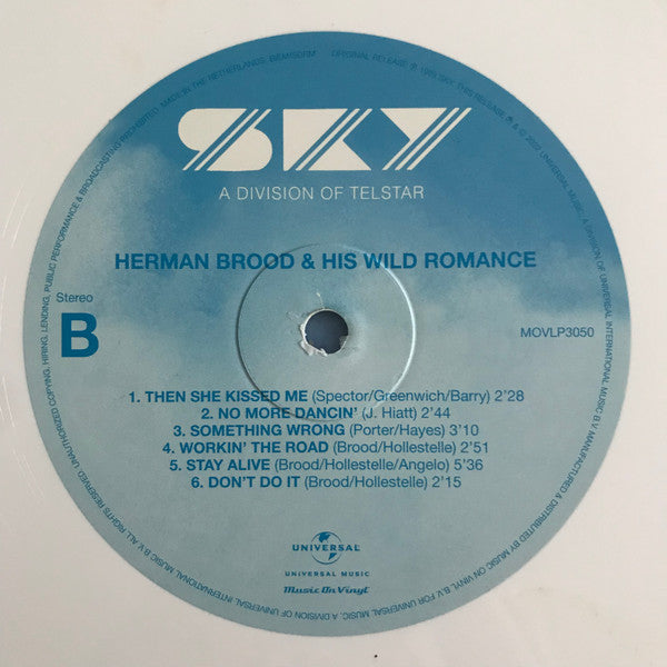 Herman Brood & His Wild Romance : Bühnensucht / Herman Brood Live (LP, Album, RSD, Ltd, Num, RE, Whi)