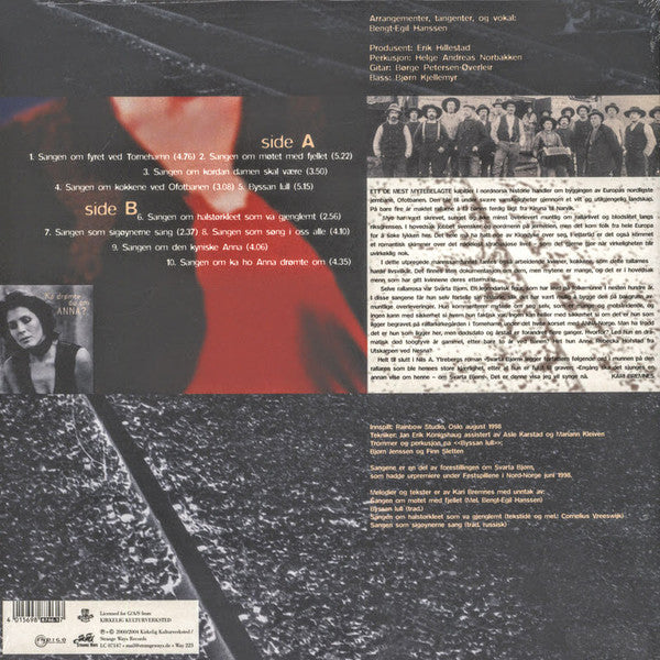 Kari Bremnes : Svarta Bjørn (LP, Album, RE)