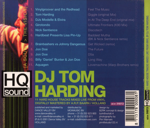 Tom Harding : HQ Sound [A Sound > The Vision] (CD, Mixed)