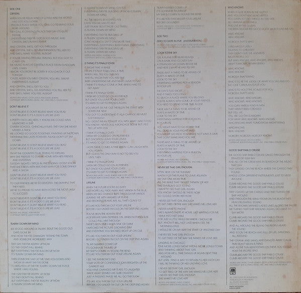 Pablo Cruise : Lifeline (LP, Album)