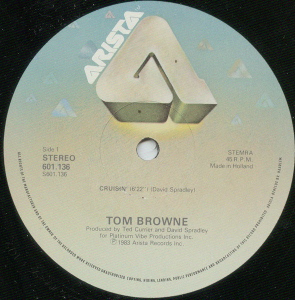 Tom Browne : Crusin' (12")