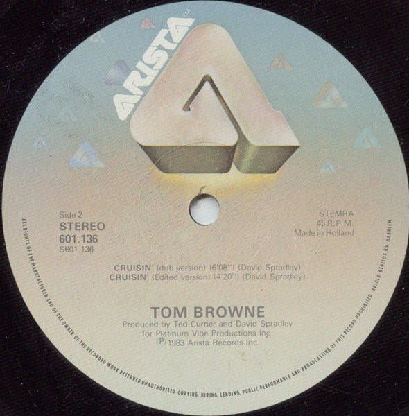Tom Browne : Crusin' (12")