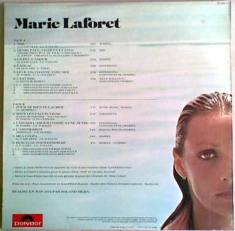 Marie Laforêt : Marie Laforet (LP, Album)