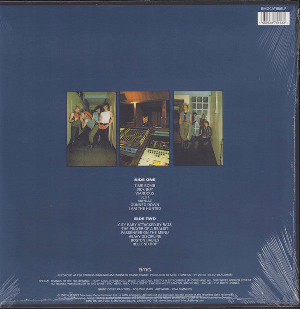 G.B.H. : City Baby Attacked By Rats (LP, Album, RSD, Ltd, RE, Lim)