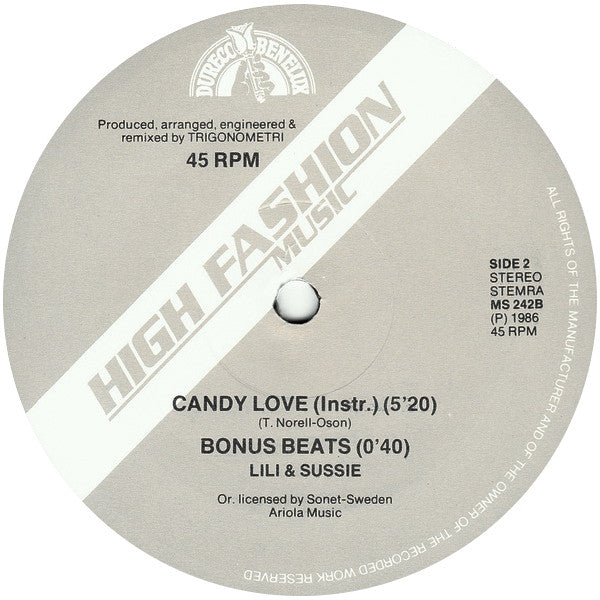 Lili & Sussie : Candy Love (12")