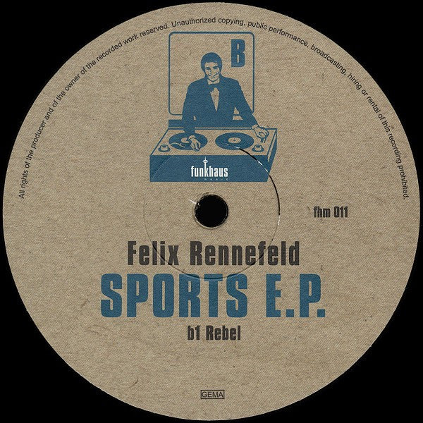 Felix Rennefeld : Sports E.P. (12", EP)